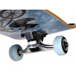 Drevený skateboard do 100 kg – modrý